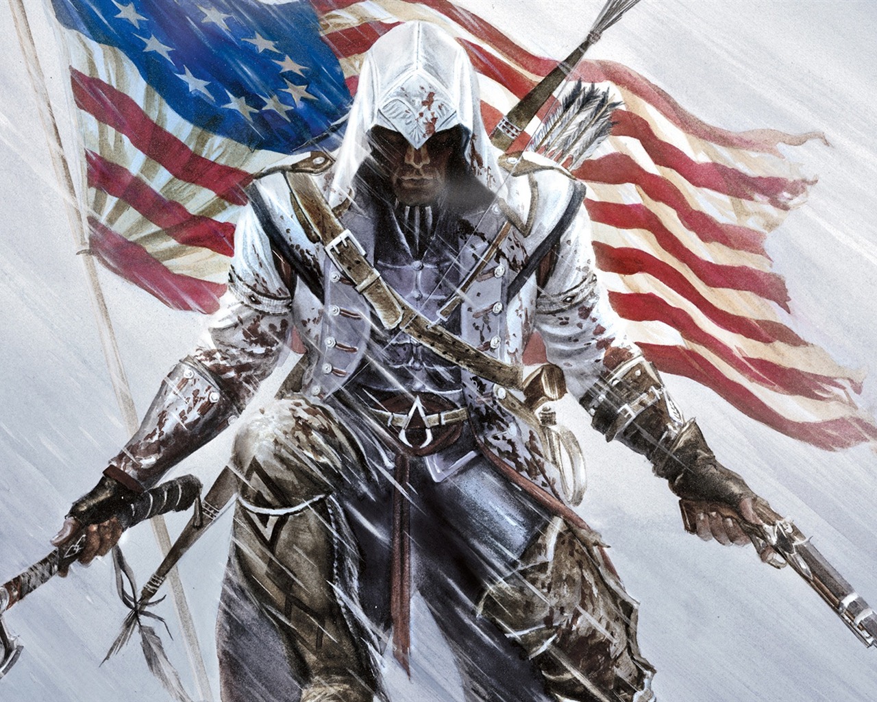 Assassin's Creed 3 刺客信條3 高清壁紙 #1 - 1280x1024