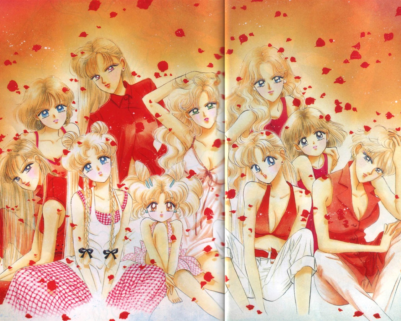 Sailor Moon HD tapety na plochu #4 - 1280x1024