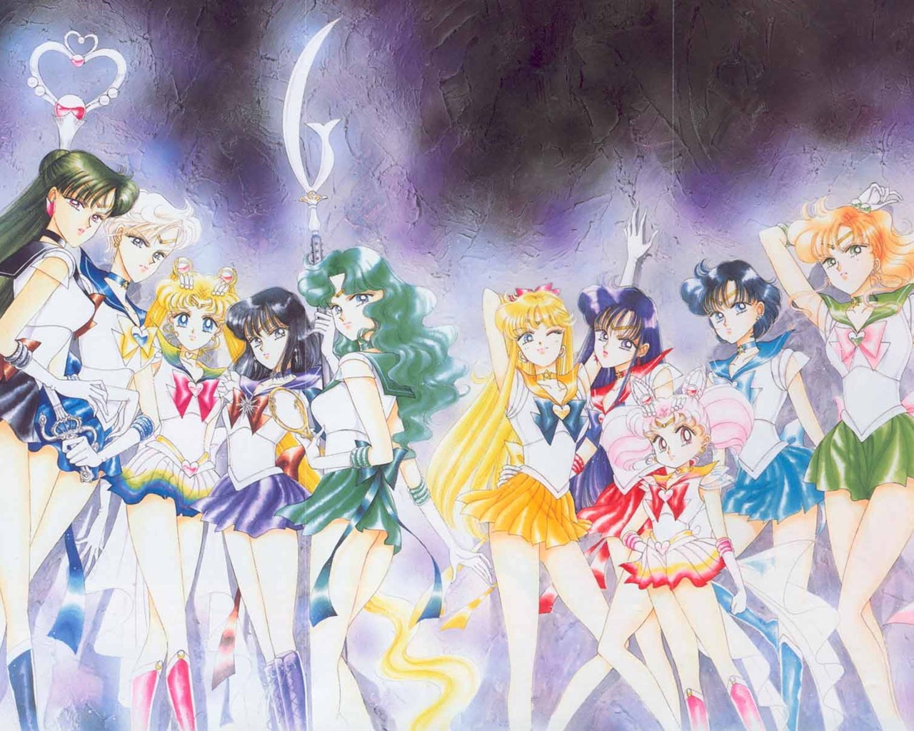 Sailor Moon HD обои #9 - 1280x1024