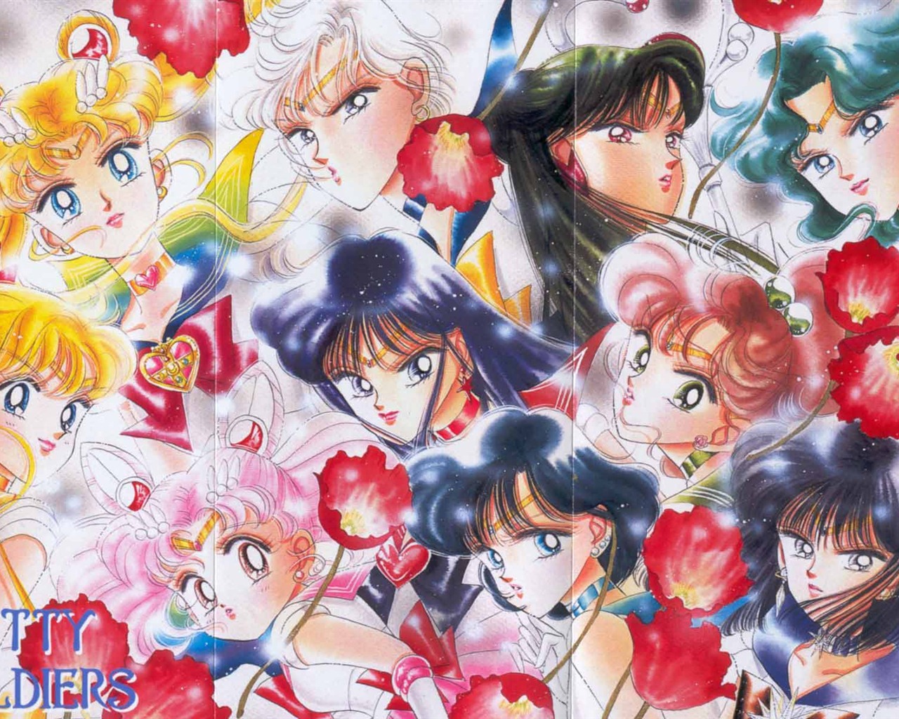 Sailor Moon HD fondos de pantalla #10 - 1280x1024