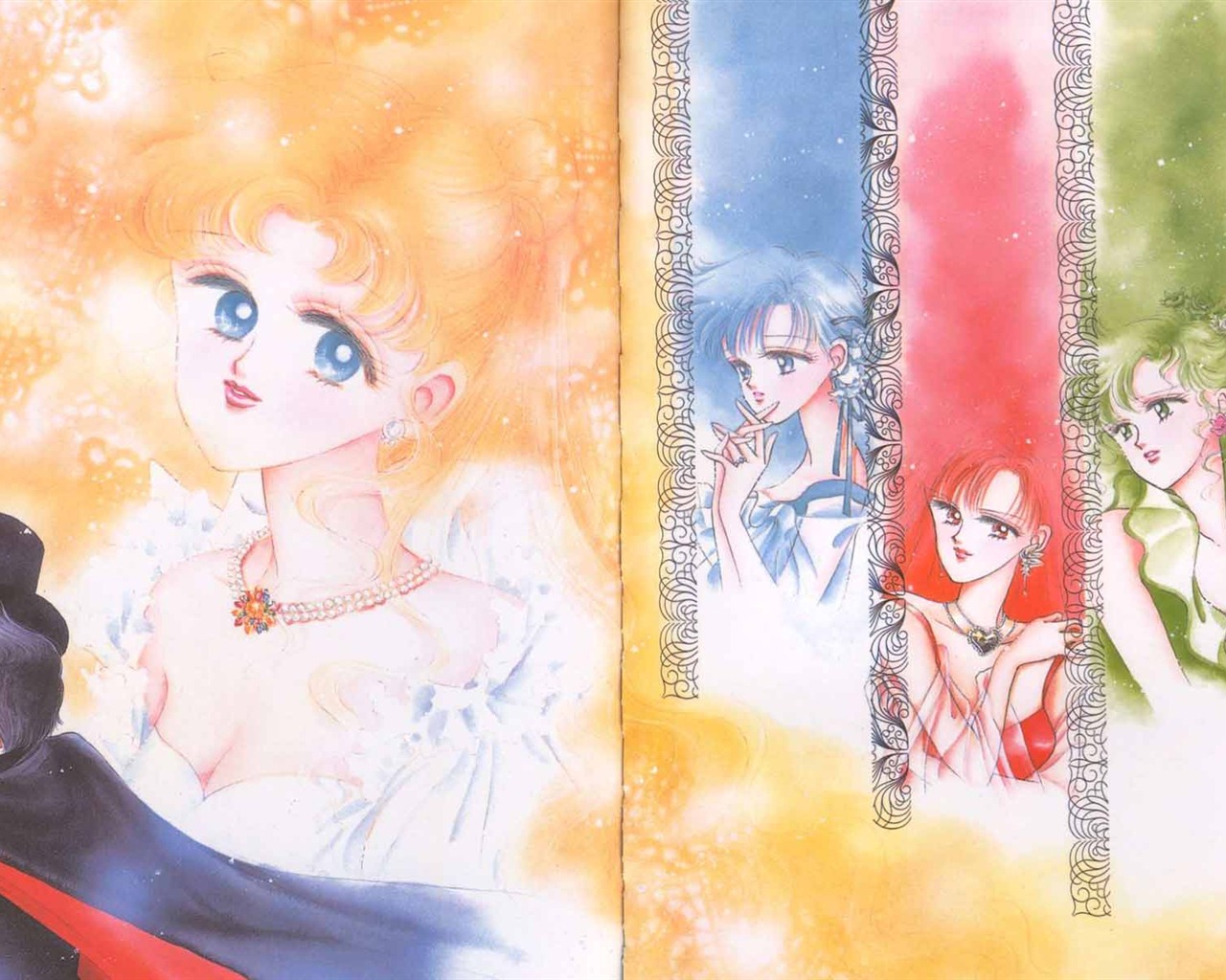 Sailor Moon fonds d'écran HD #12 - 1280x1024
