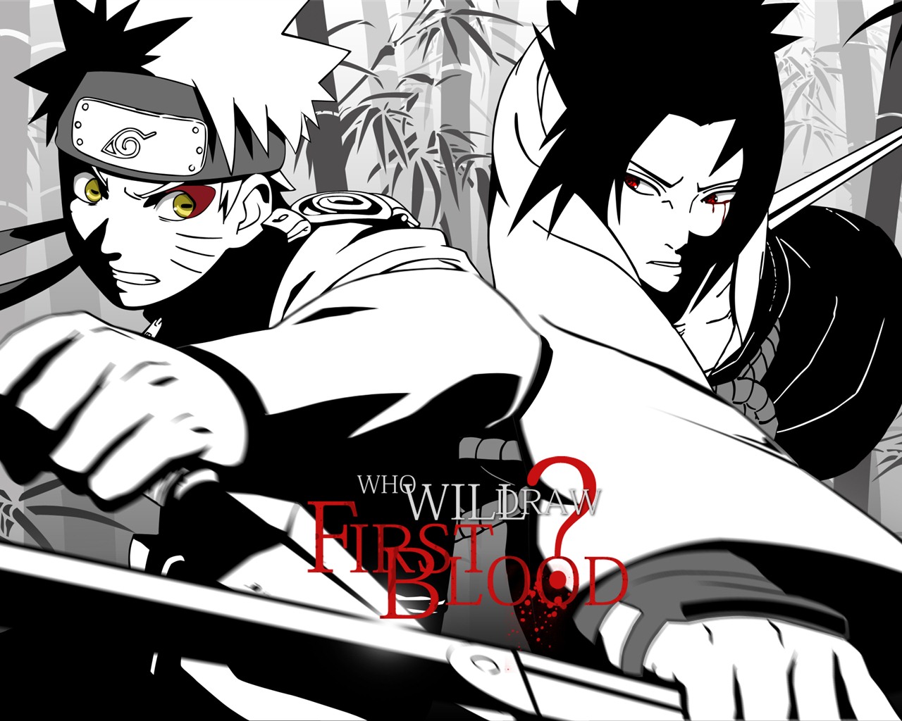 Naruto anime HD tapety na plochu #6 - 1280x1024