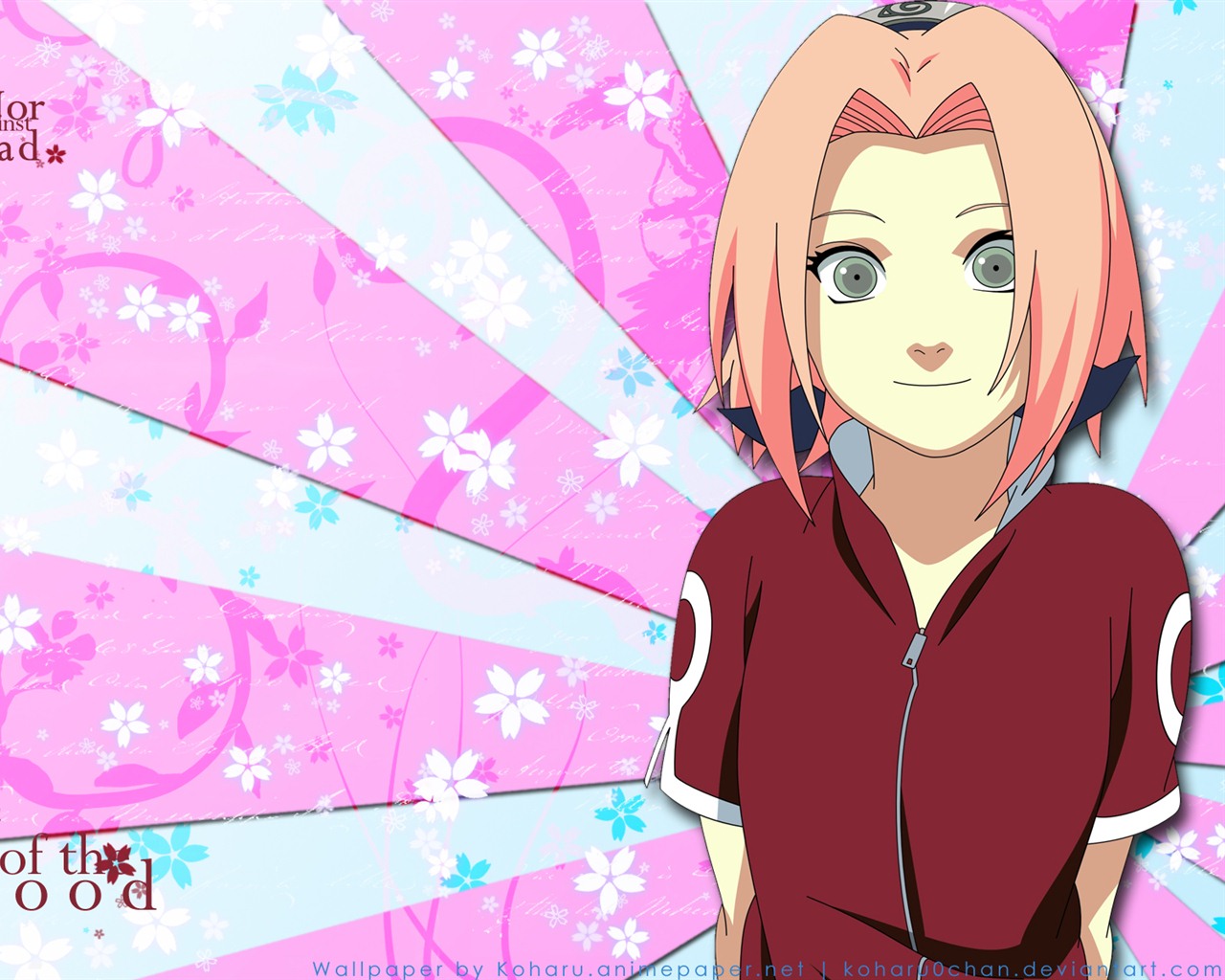 Naruto anime HD tapety na plochu #37 - 1280x1024