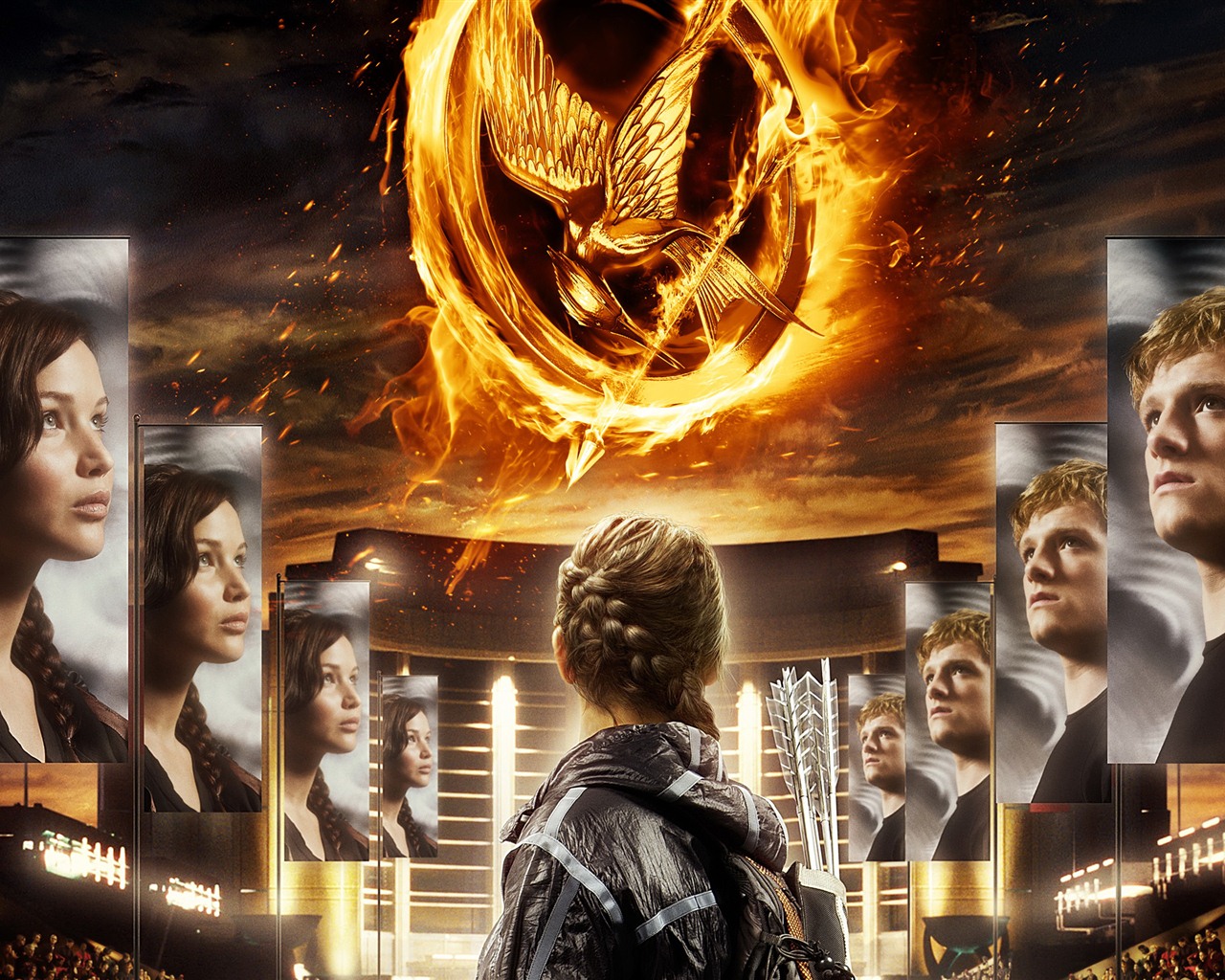 V Hunger Games HD tapety na plochu #1 - 1280x1024