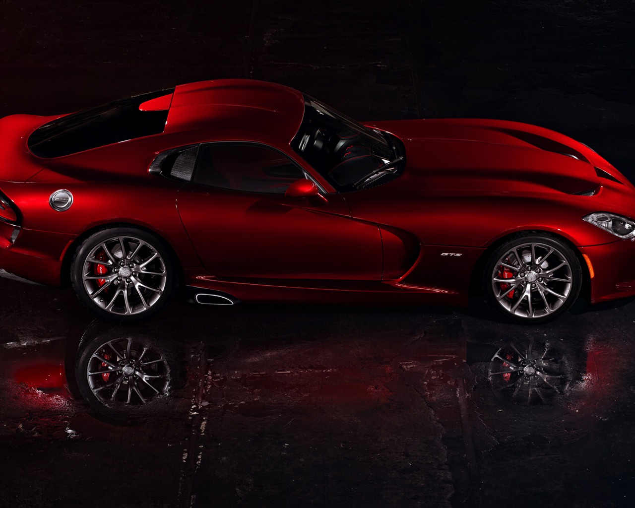 2012 SRT Viper GTS 蝰蛇GTS 高清壁纸5 - 1280x1024