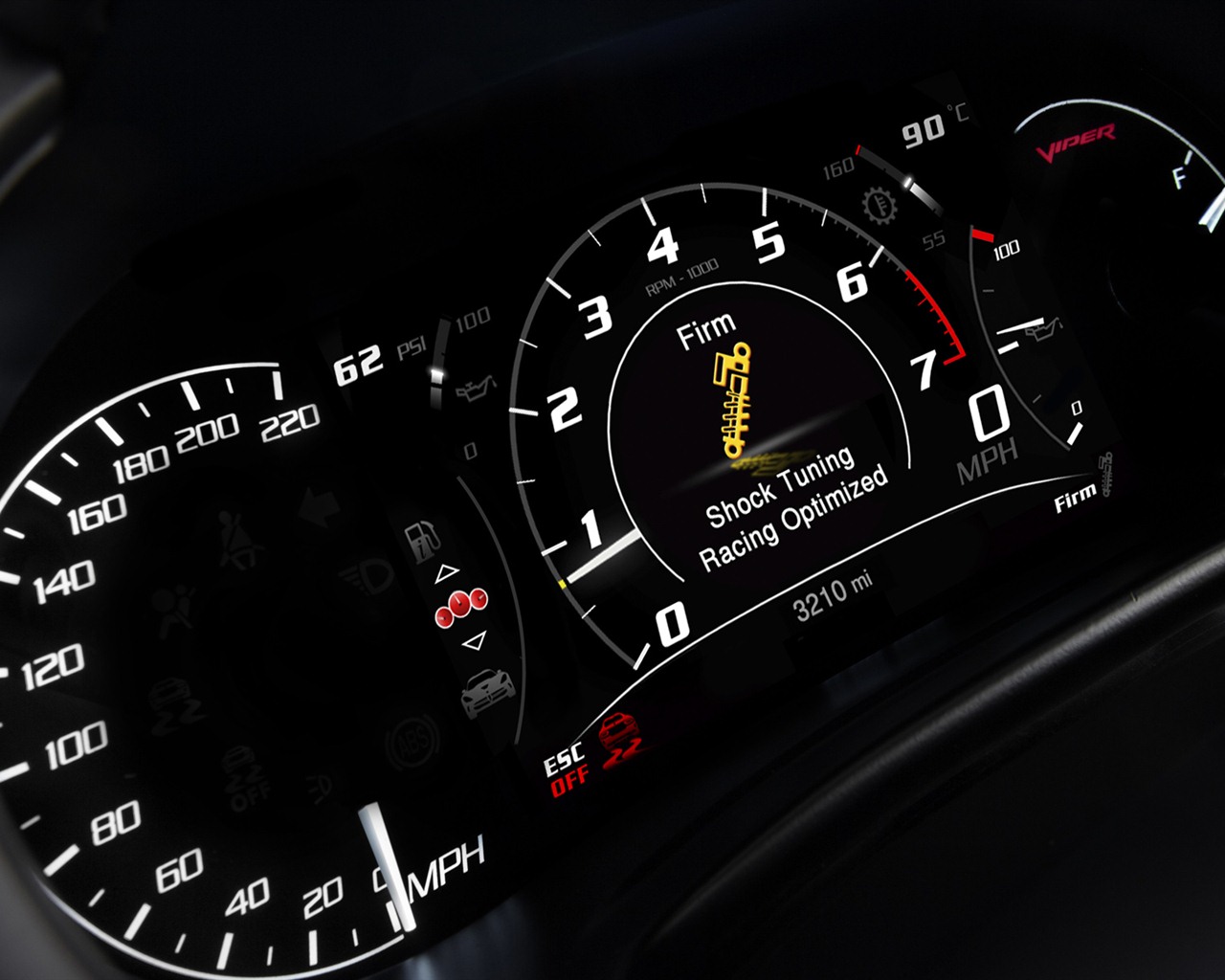 2012 SRT Viper GTS 蝰蛇GTS 高清壁紙 #34 - 1280x1024