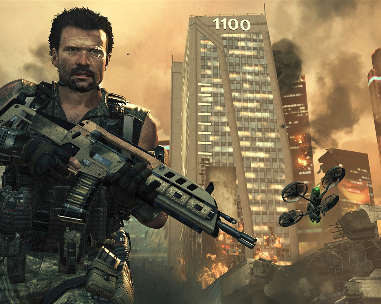 Call of Duty: Black Ops 2 HD tapety #7 - 1280x1024