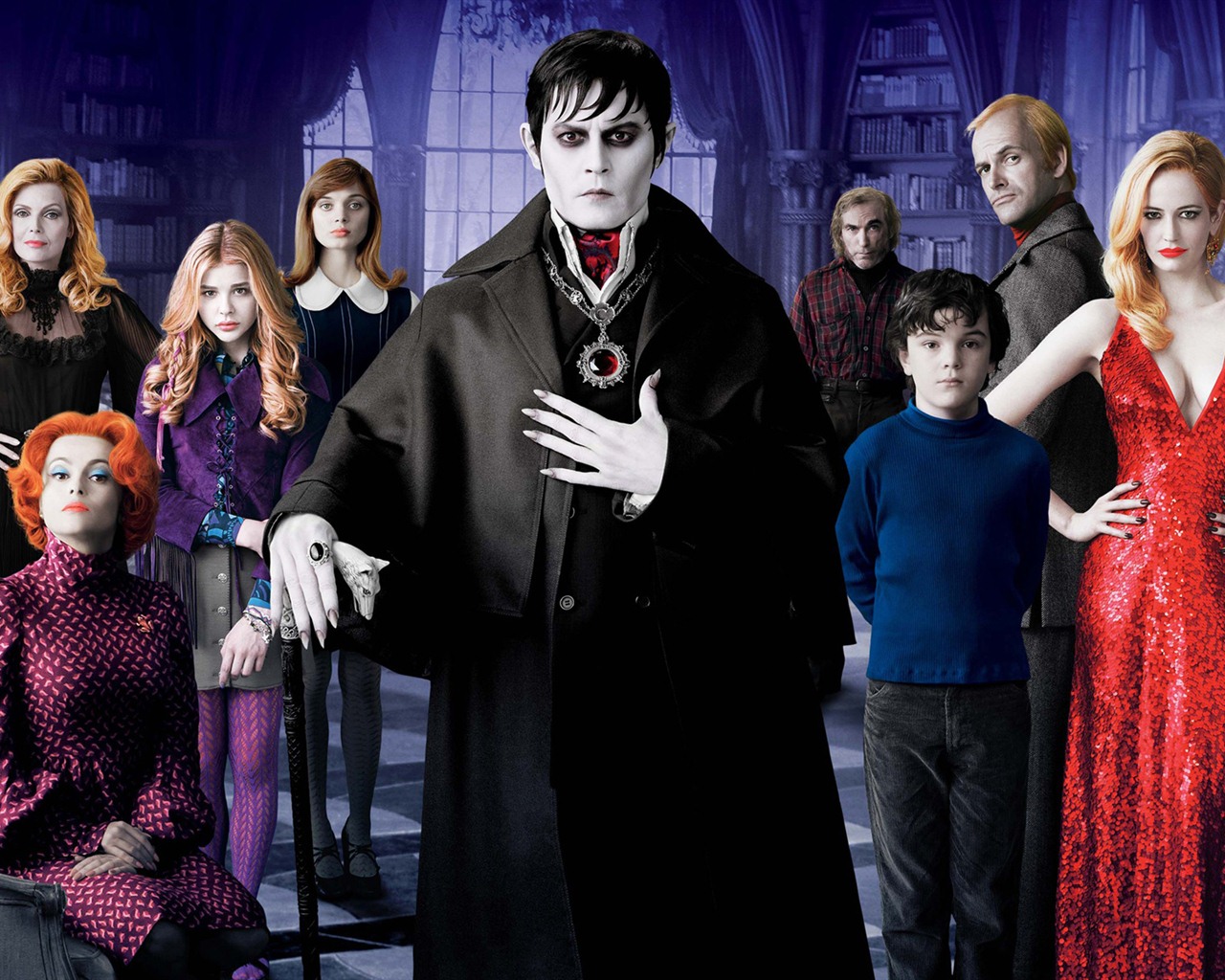 Dark Shadows 黑影家族 高清影视壁纸1 - 1280x1024