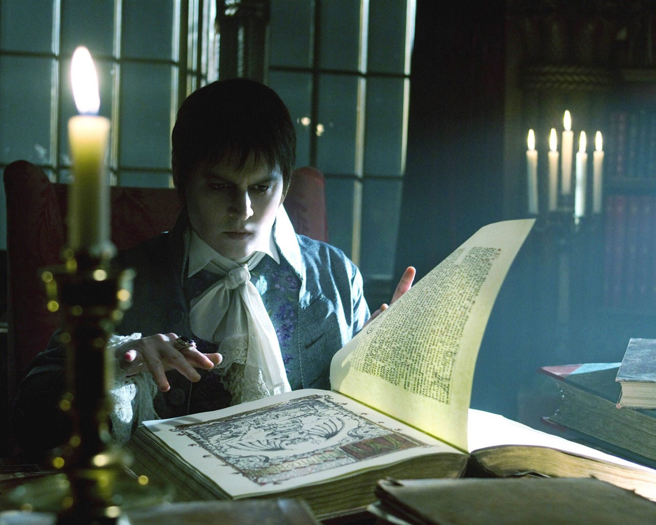 Johnny Depp in Dark Shadows wallpaper - 1280x1024