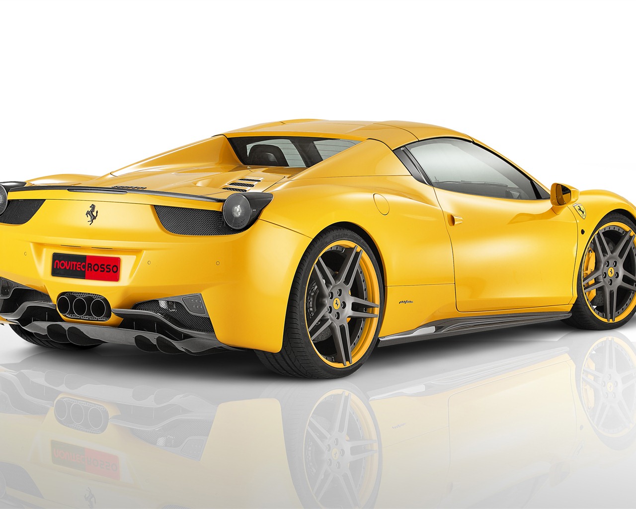Ferrari 458 Spider 2012 Italia HD tapety na plochu #6 - 1280x1024