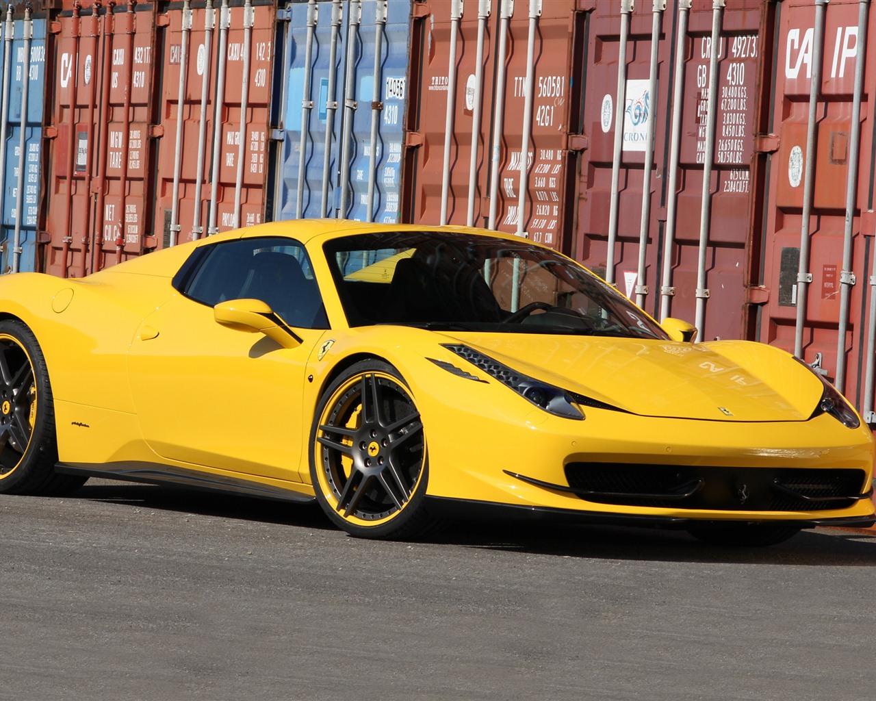Ferrari 458 Italia spider 2012 HD wallpapers #10 - 1280x1024