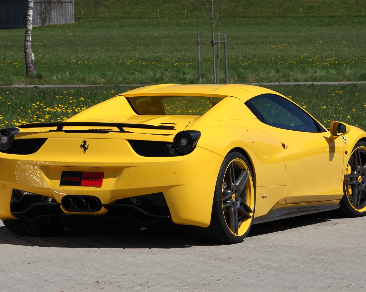 Ferrari 458 Italia araignée 2012 fonds d'écran HD #14 - 1280x1024