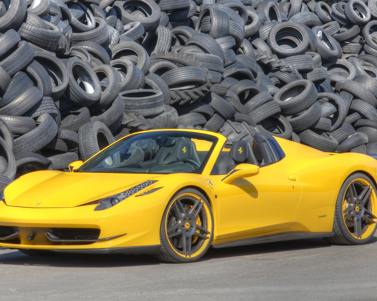 Ferrari 458 Spider 2012 Italia HD tapety na plochu #15 - 1280x1024