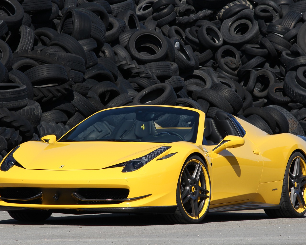 Ferrari 458 Italia spider 2012 HD wallpapers #16 - 1280x1024