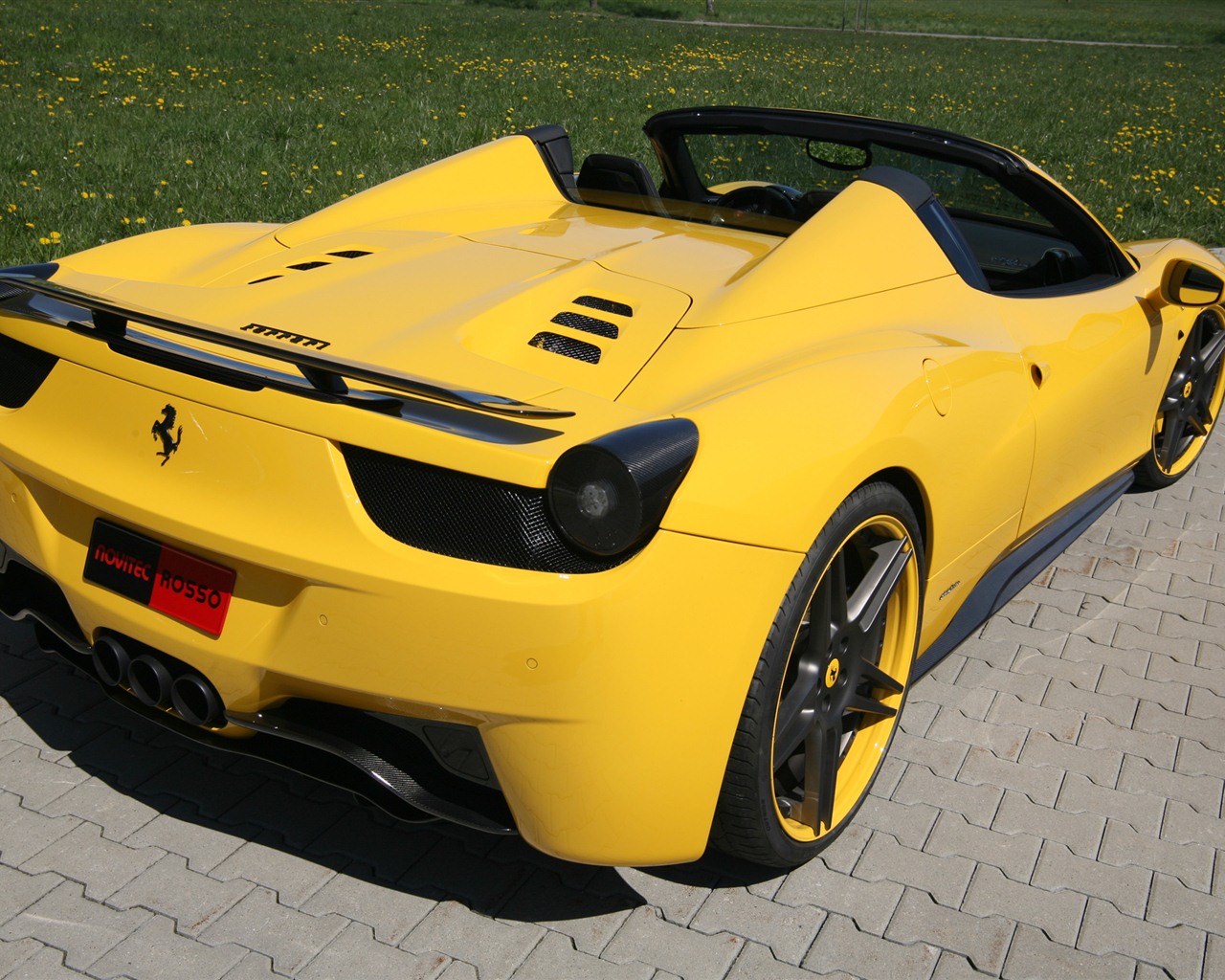 Ferrari 458 Italia spider 2012 法拉利 高清壁紙 #18 - 1280x1024