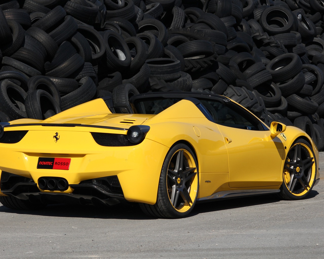 Ferrari 458 Italia araignée 2012 fonds d'écran HD #19 - 1280x1024