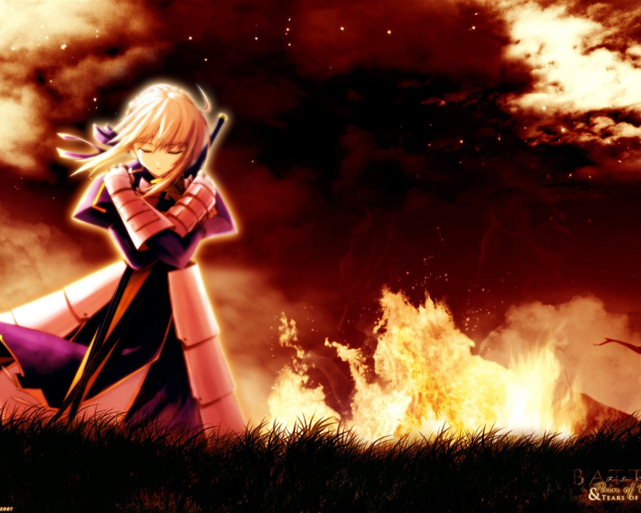 Fate Stay Night HD fondos de pantalla #14 - 1280x1024