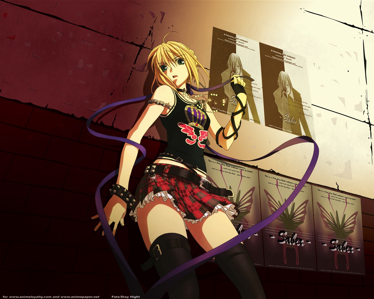 Fate Stay Night HD fondos de pantalla #16 - 1280x1024