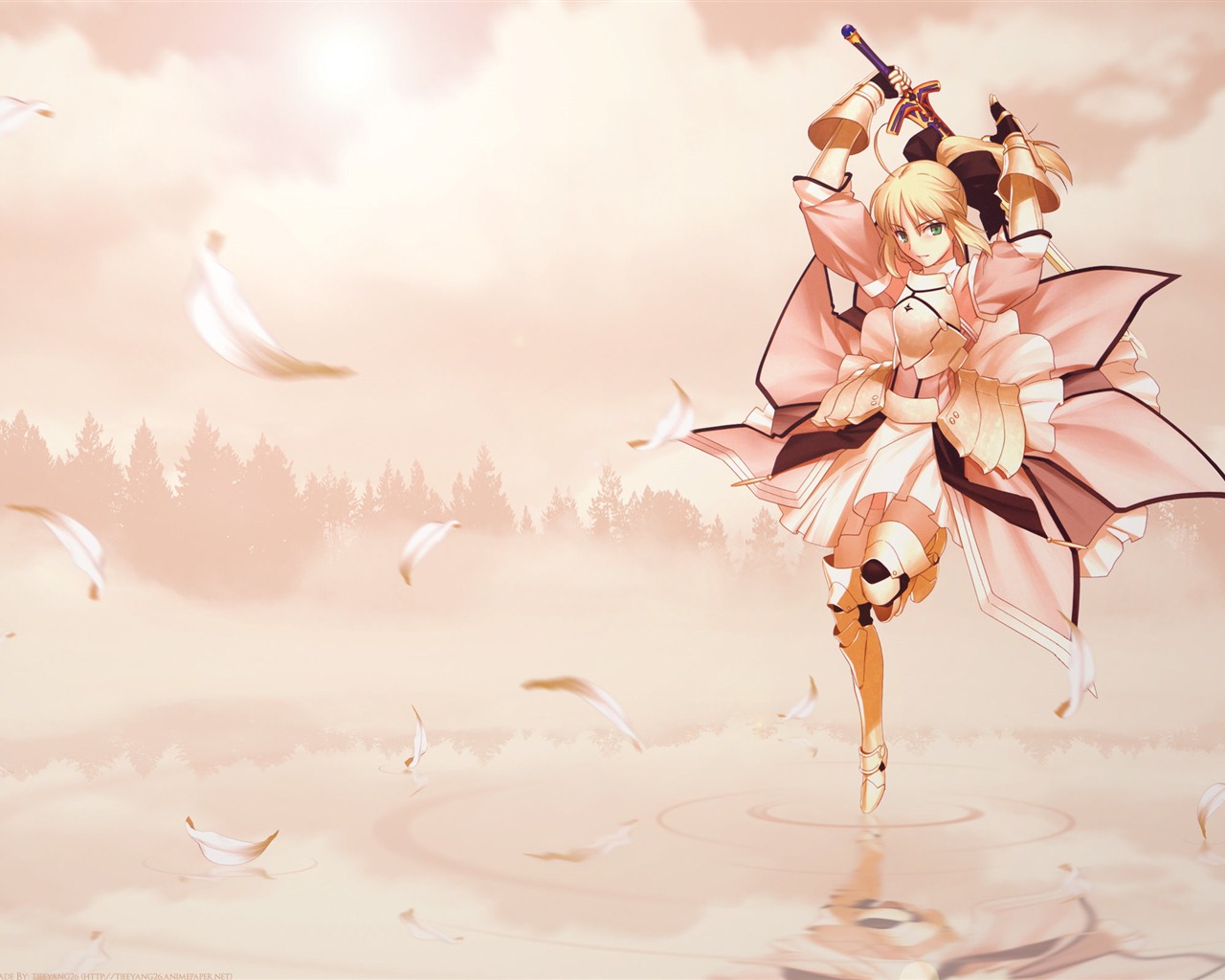 Fate Stay Night HD tapety na plochu #17 - 1280x1024