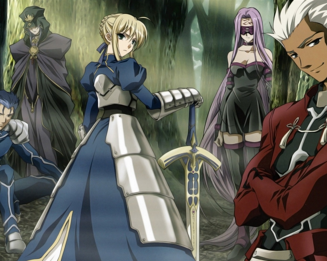 Fate stay night 命運待夜臨 高清壁紙 #19 - 1280x1024