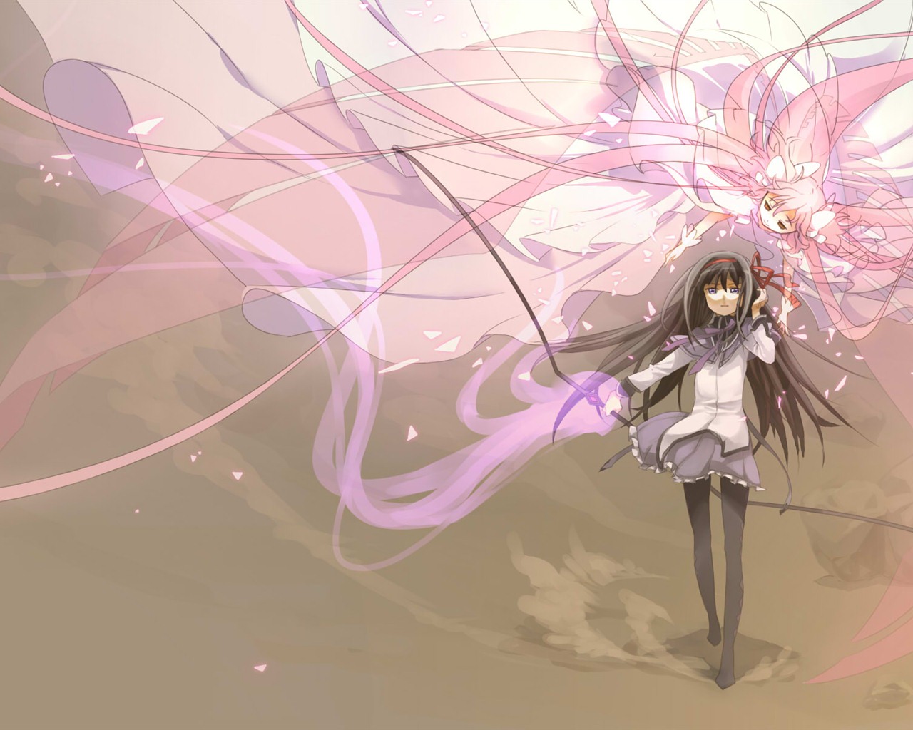 Puella Magi Madoka Magica HD wallpapers #7 - 1280x1024