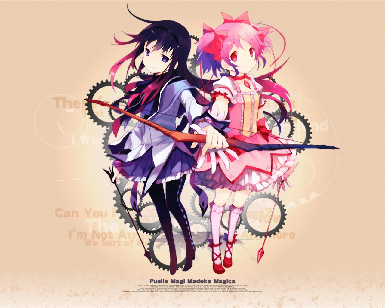 Puella Magi Madoka Magica 魔法少女小圓 高清壁紙 #18 - 1280x1024