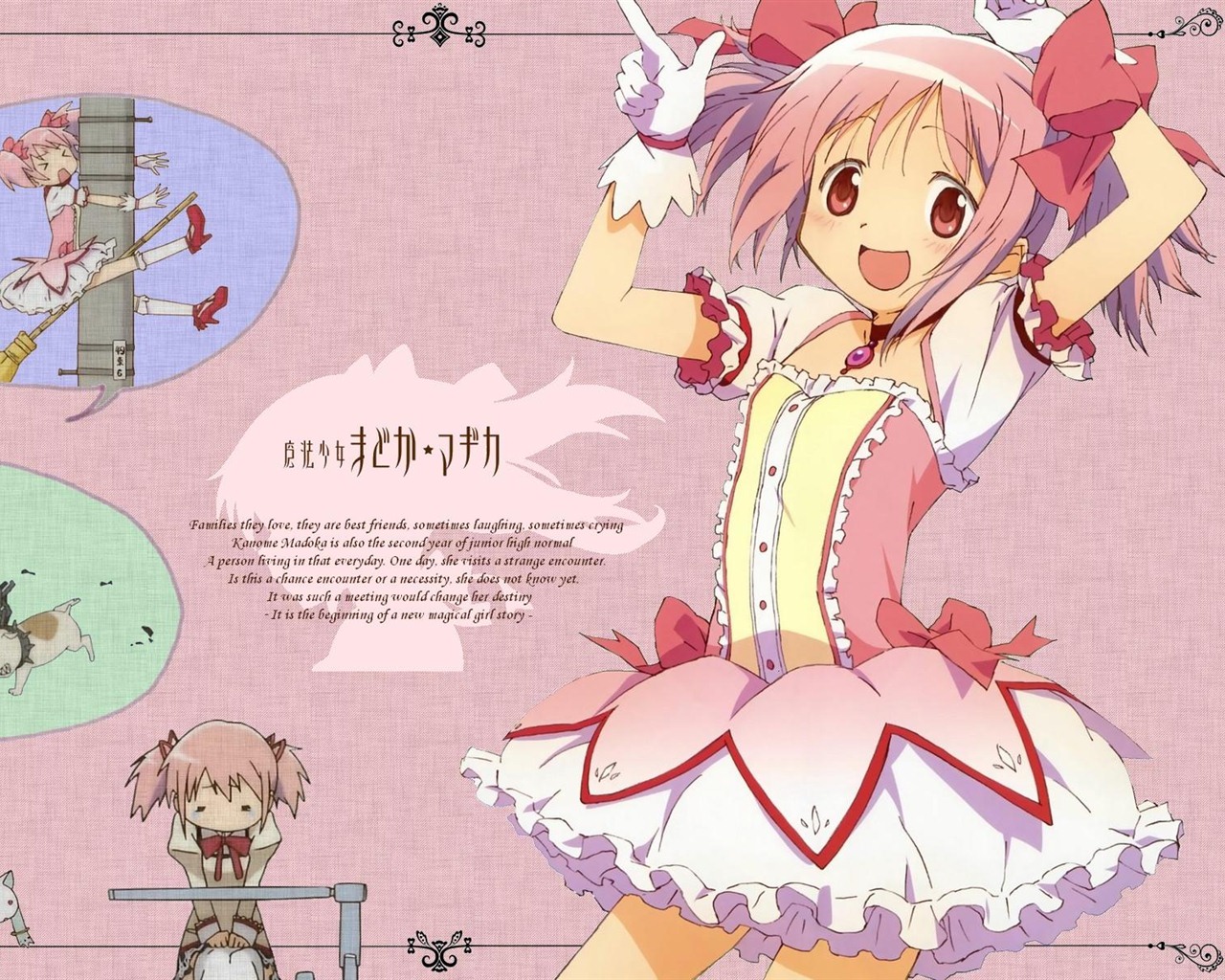 Puella Magi Madoka Magica HD tapety na plochu #20 - 1280x1024