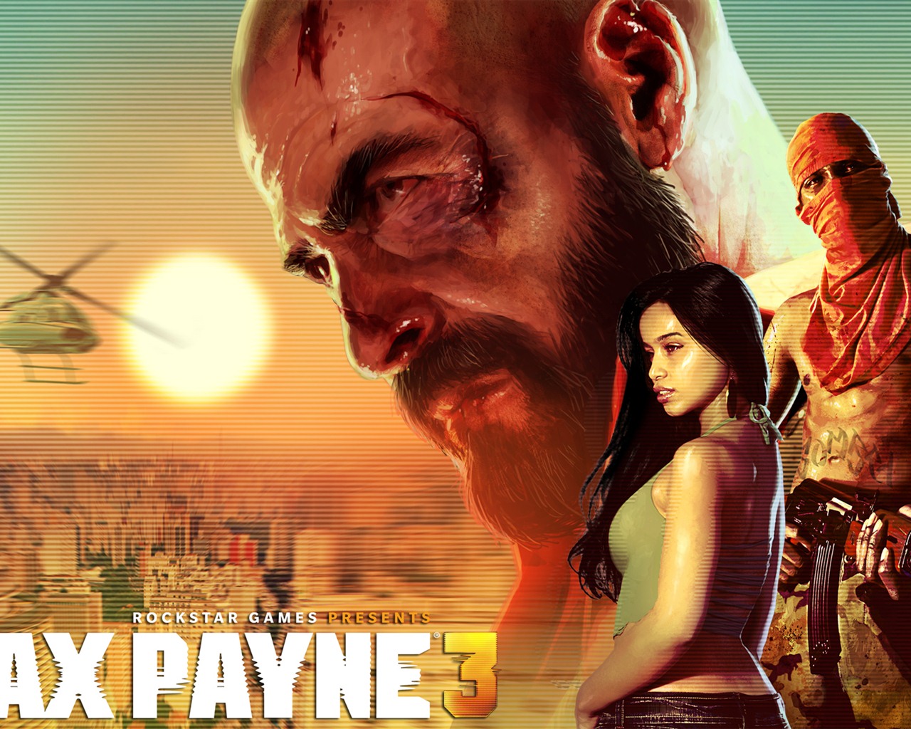 Max Payne 3 馬克思佩恩3 高清壁紙 #3 - 1280x1024