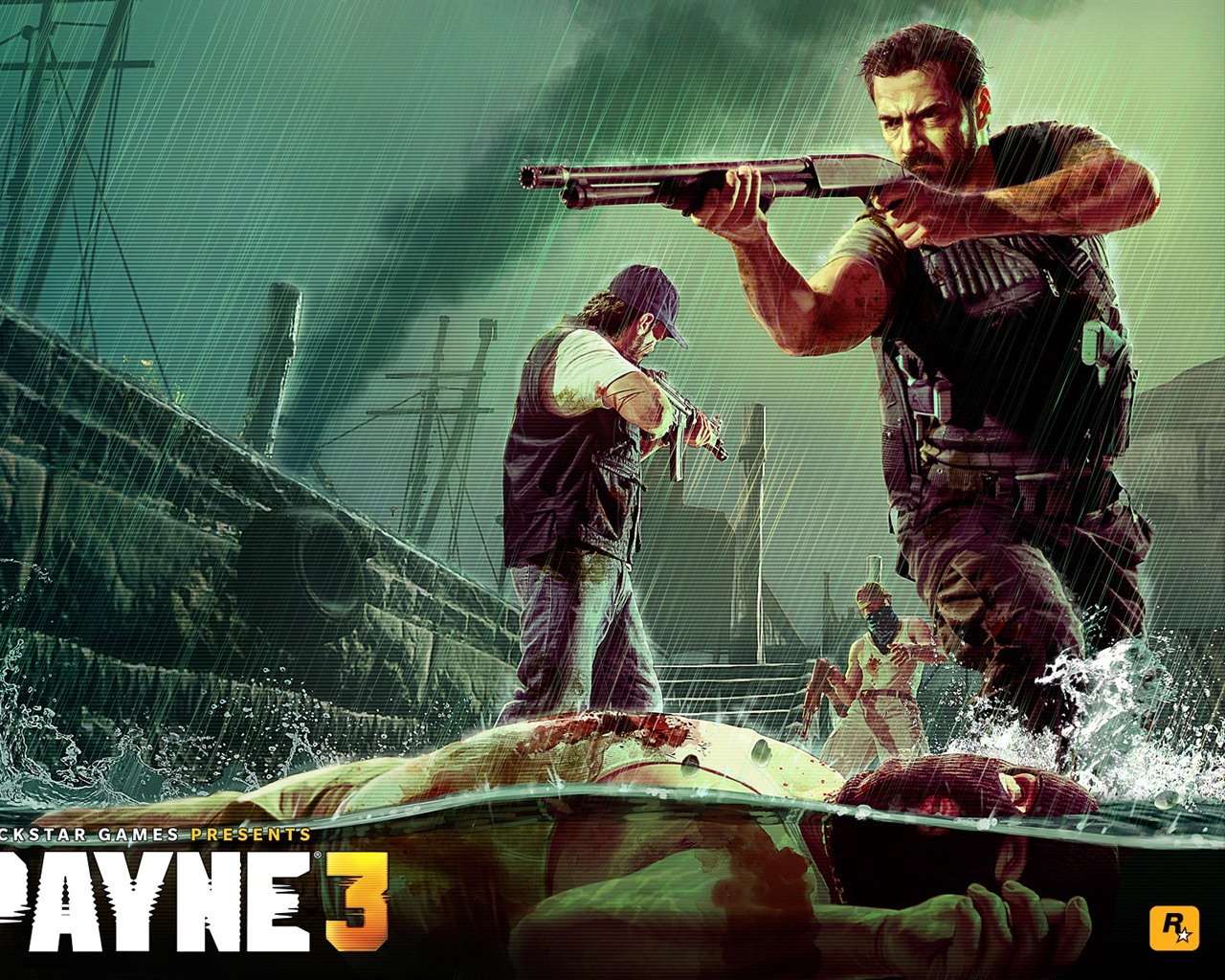 Max Payne 3 HD tapety na plochu #6 - 1280x1024