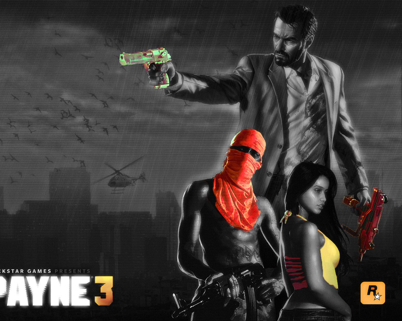 Max Payne 3 HD tapety na plochu #9 - 1280x1024