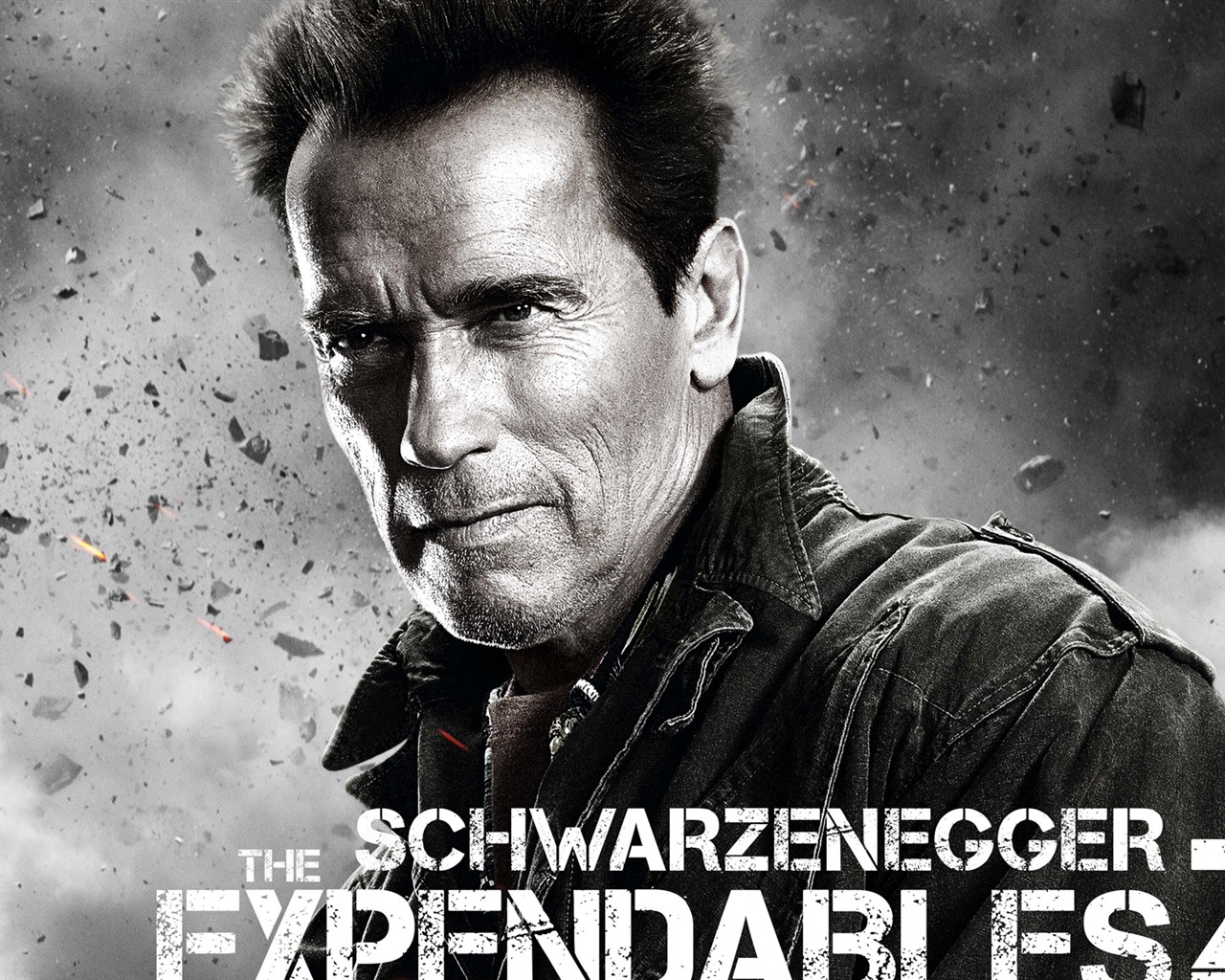 2012 The Expendables 2 HD Wallpaper #4 - 1280x1024