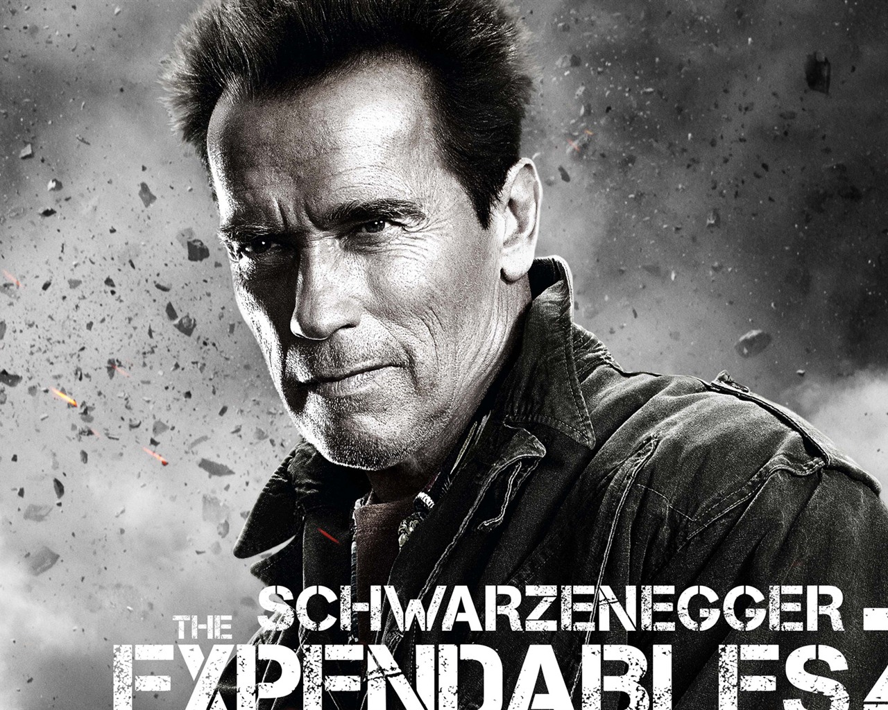 2012 The Expendables 2 敢死隊2 高清壁紙 #4 - 1280x1024