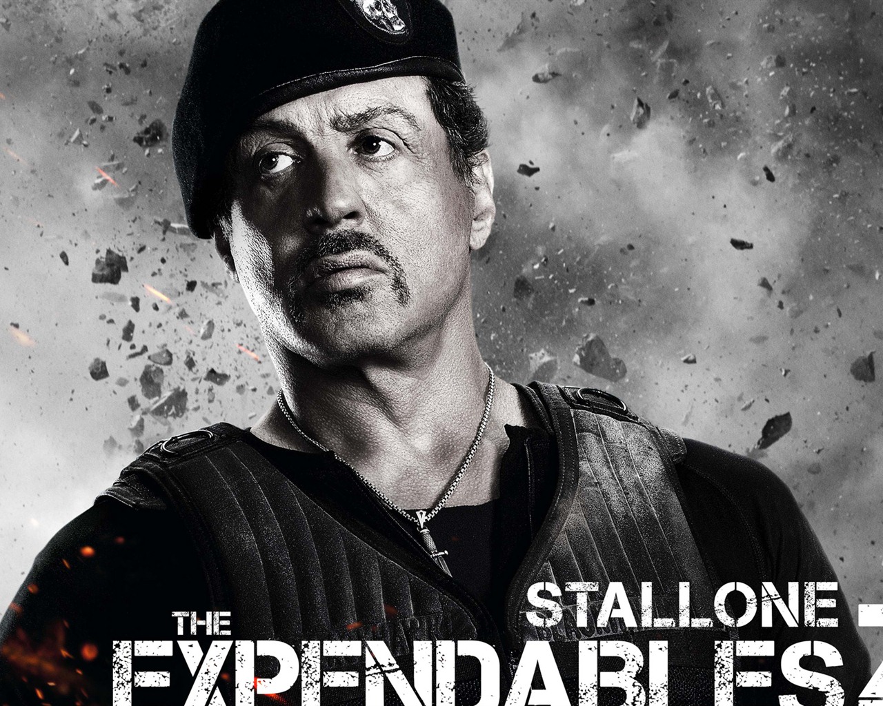 2012 The Expendables 2 敢死队2 高清壁纸9 - 1280x1024