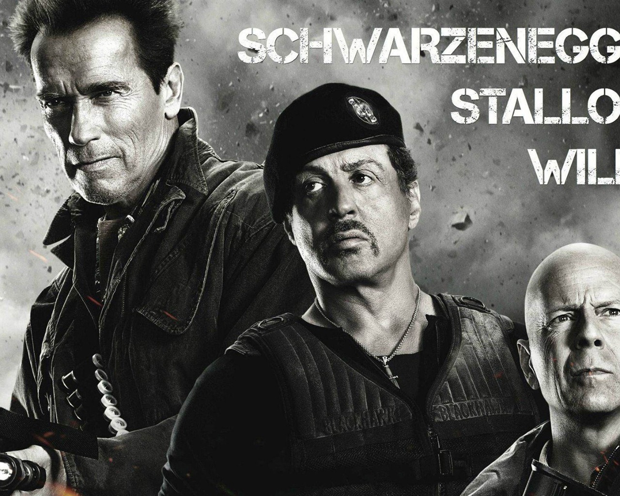 2012 The Expendables 2 敢死队2 高清壁纸15 - 1280x1024