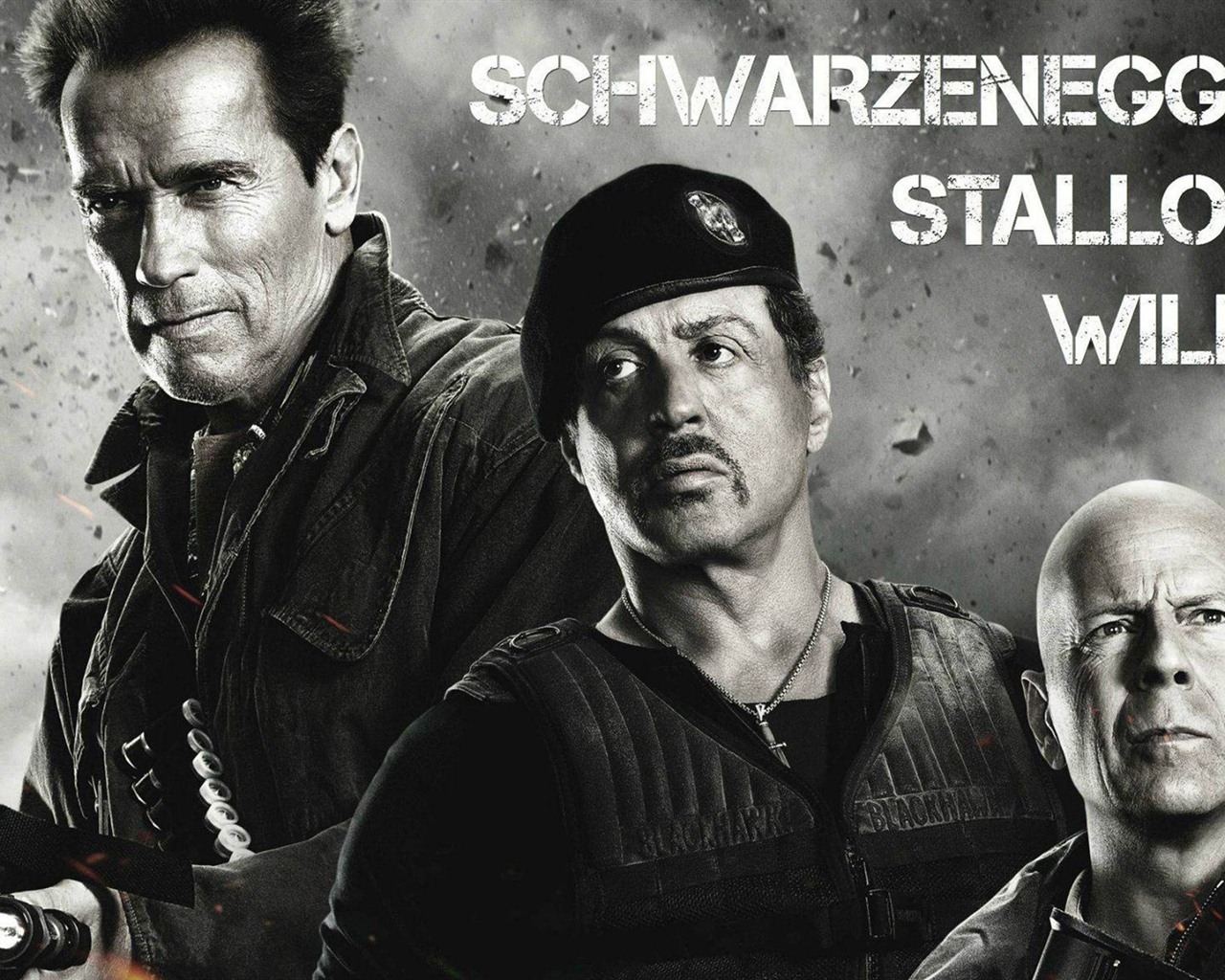 2012 The Expendables 2 敢死隊2 高清壁紙 #15 - 1280x1024