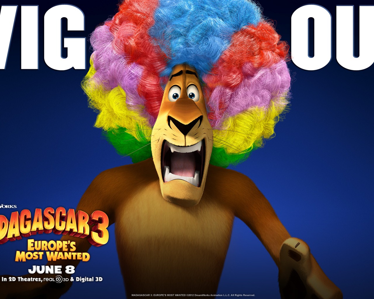 Madagascar 3: Europe Most Wanted fonds d'écran HD #11 - 1280x1024