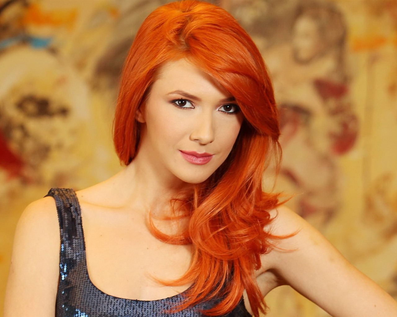 Adéla Popescu krásné tapety na plochu #3 - 1280x1024