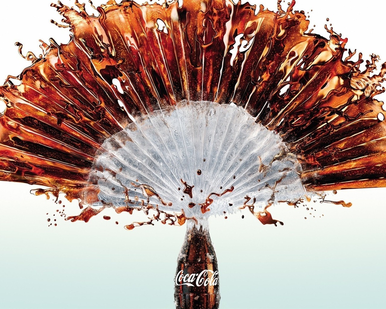 Coca-Cola belle annonce papier peint #1 - 1280x1024