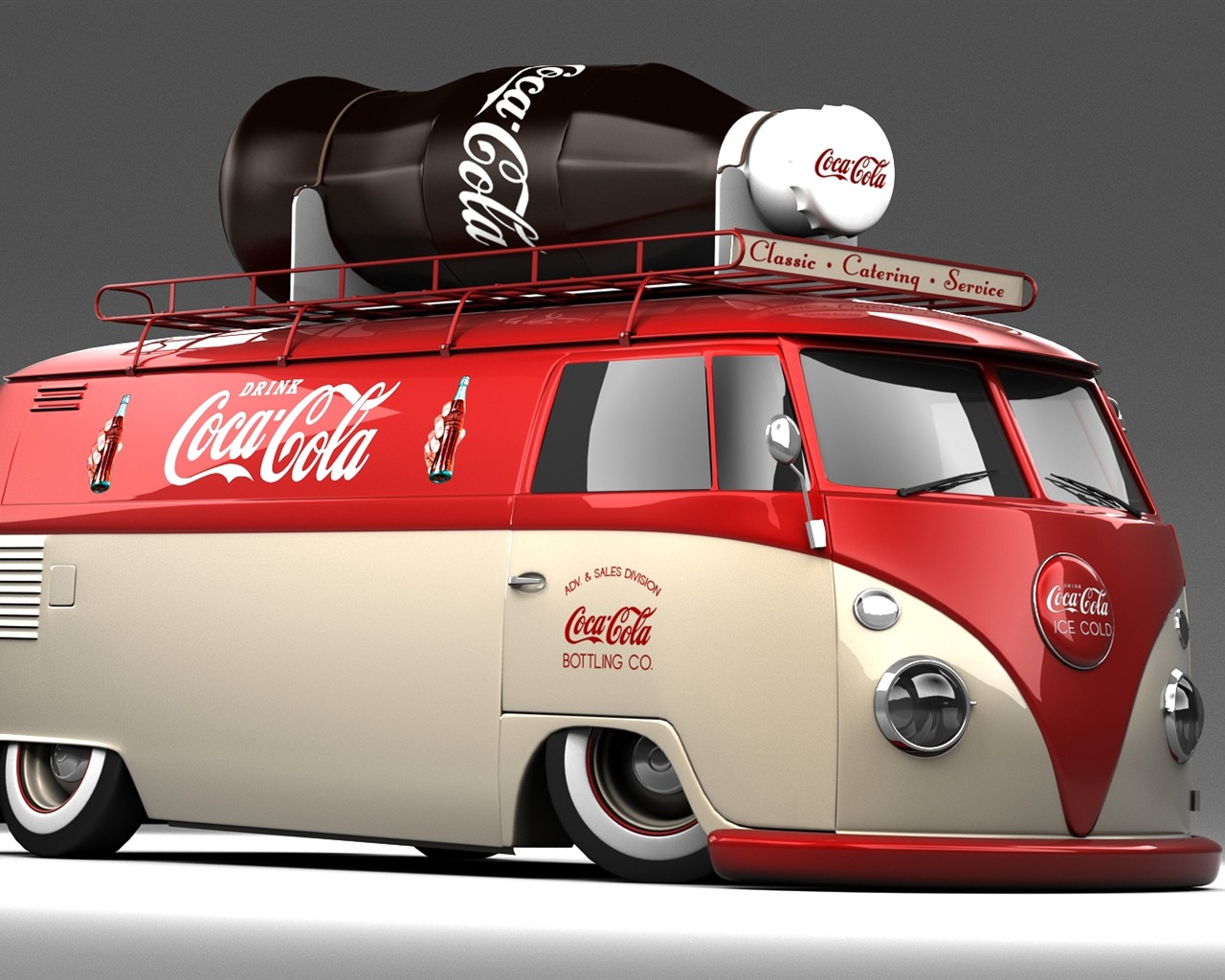 Coca-Cola beautiful ad wallpaper #29 - 1280x1024