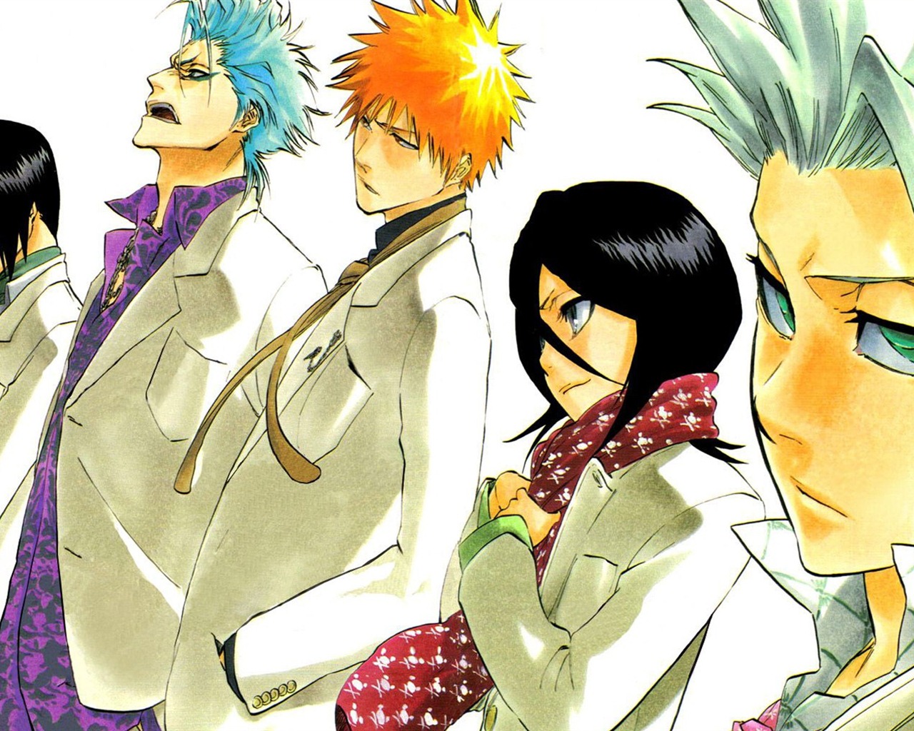 Bleach anime HD tapety na plochu #5 - 1280x1024