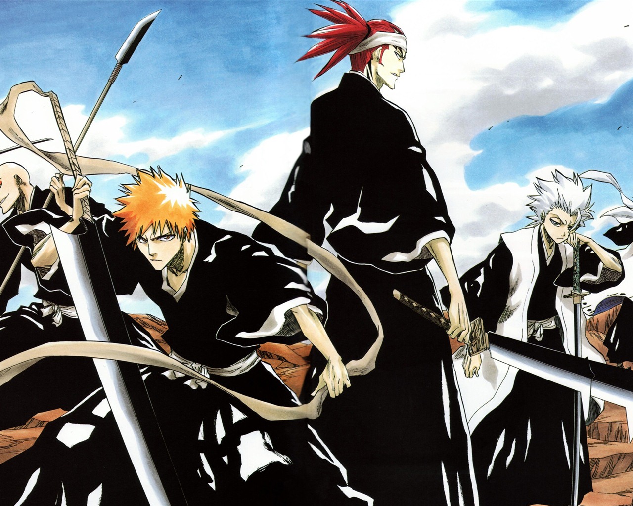 Bleach anime HD tapety na plochu #8 - 1280x1024