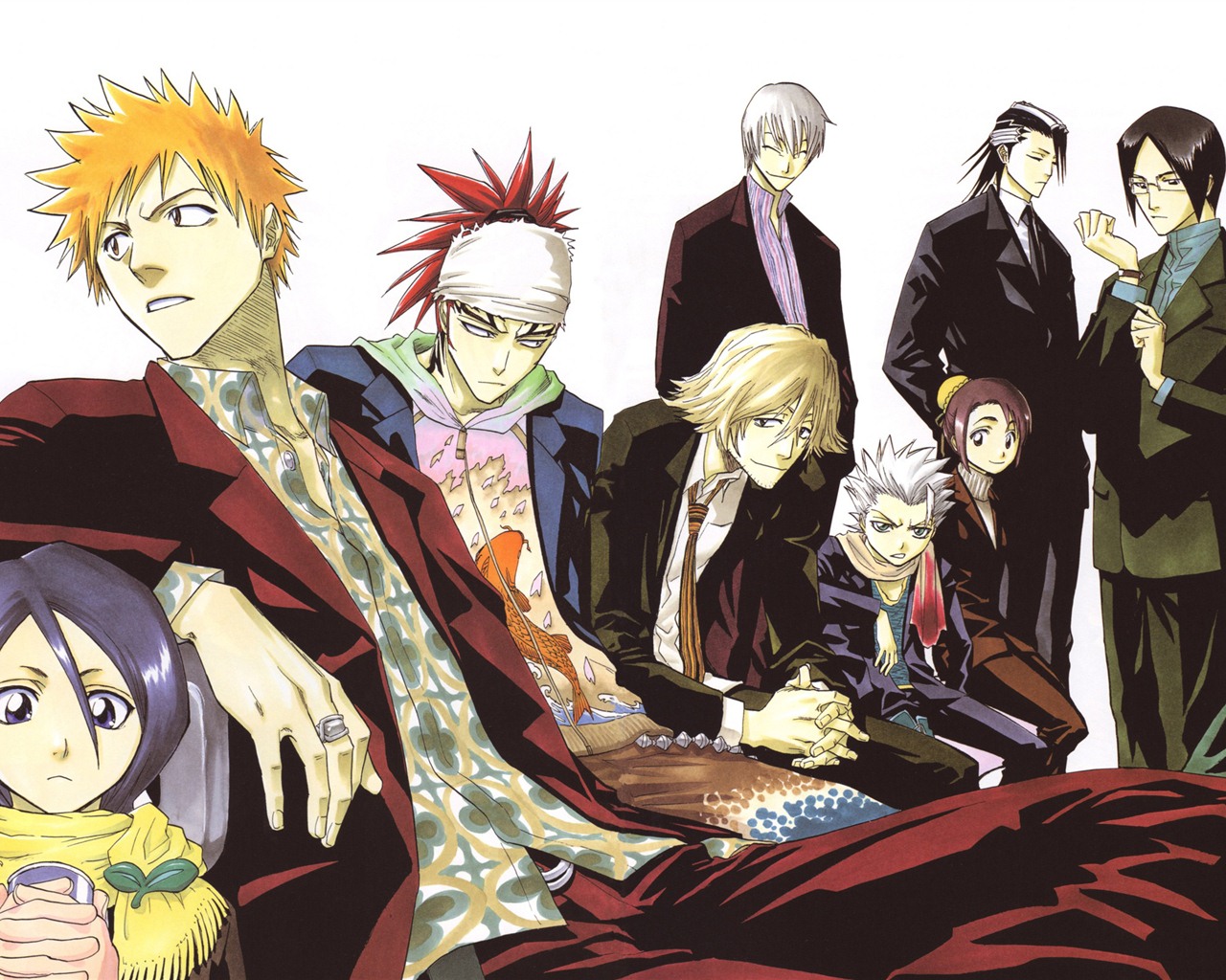 Bleach anime HD tapety na plochu #14 - 1280x1024