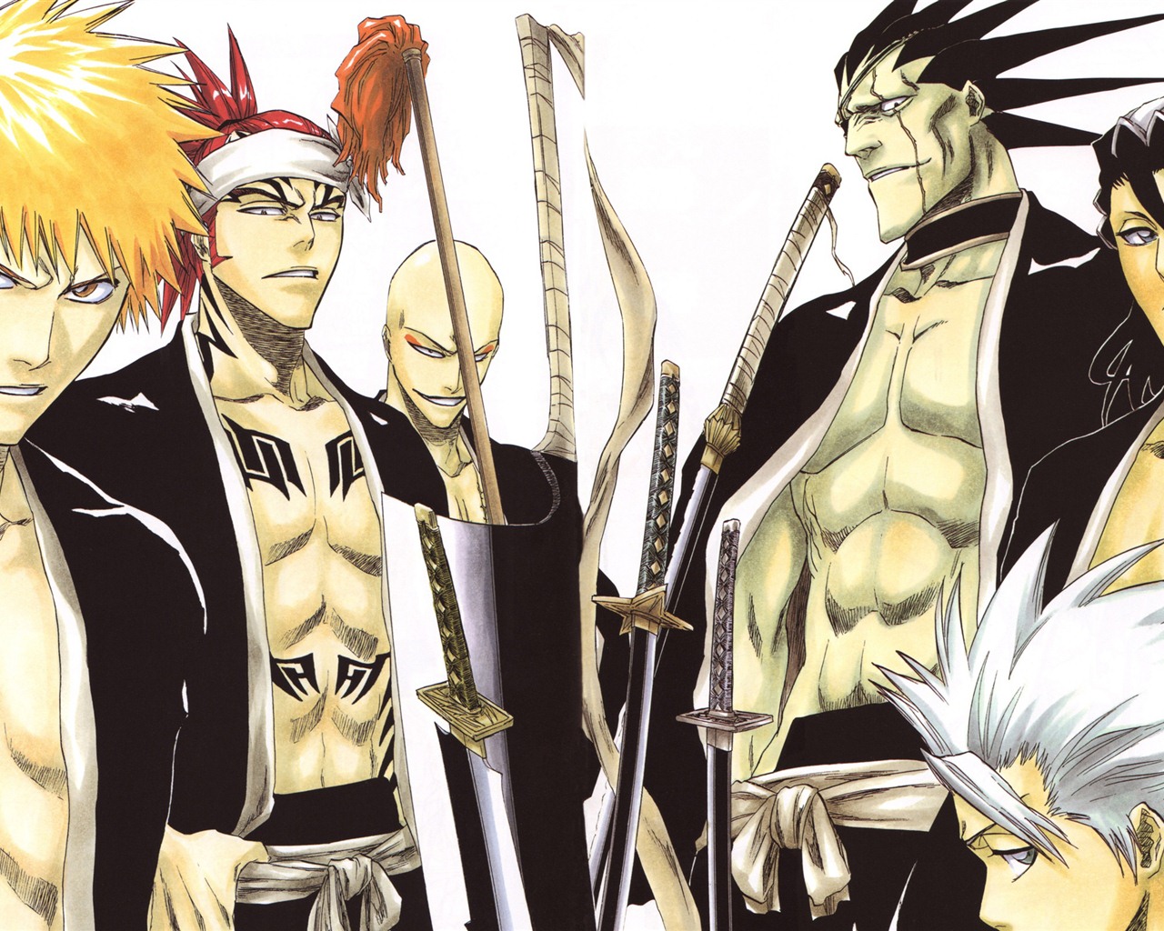 BLEACH 死神高清動漫壁紙 #15 - 1280x1024