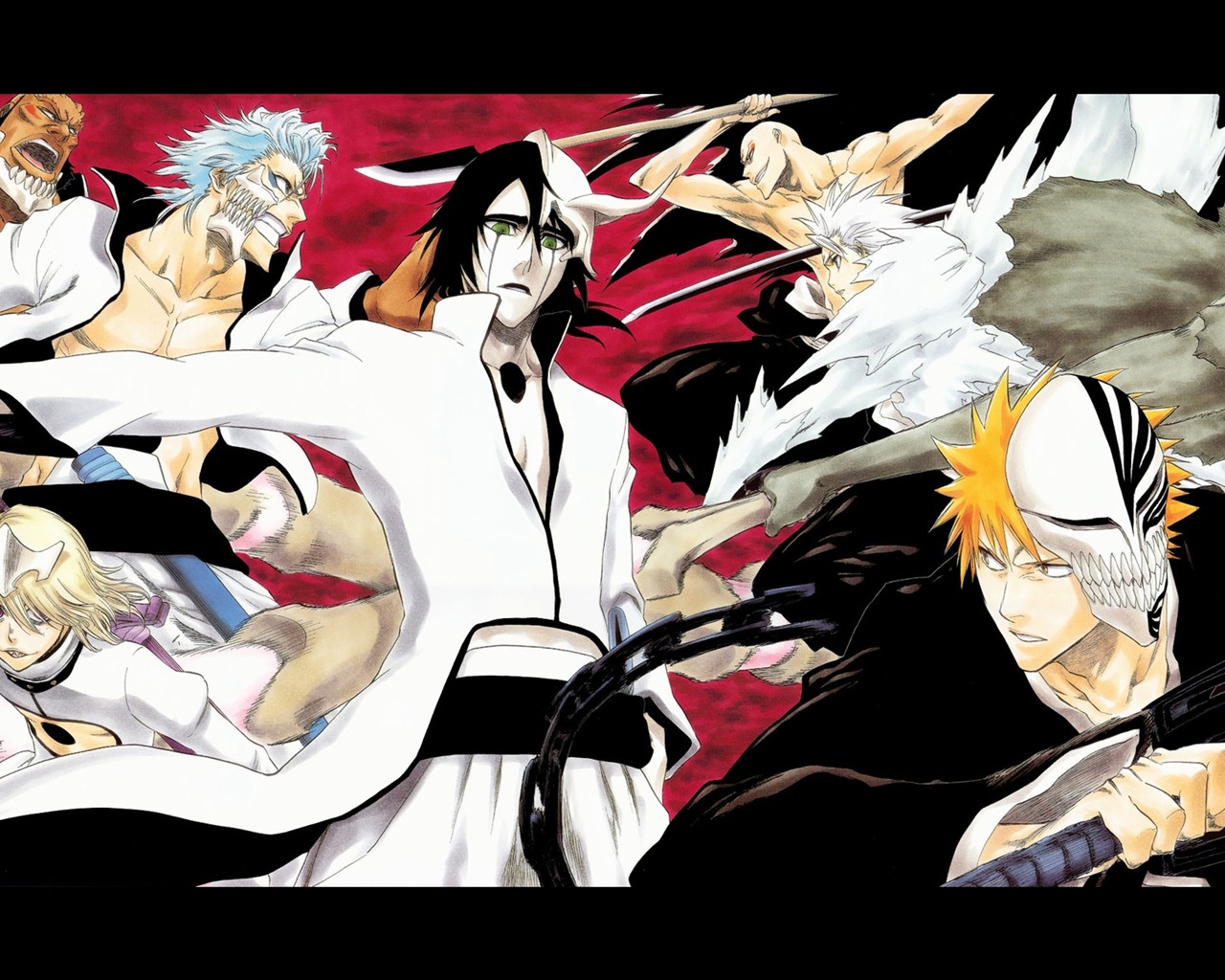 Bleach anime HD tapety na plochu #20 - 1280x1024