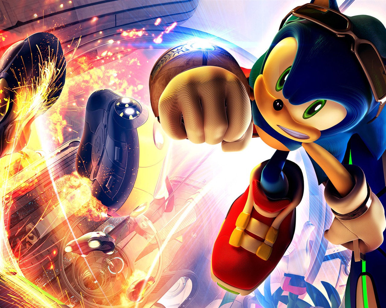 Sonic HD wallpapers #1 - 1280x1024