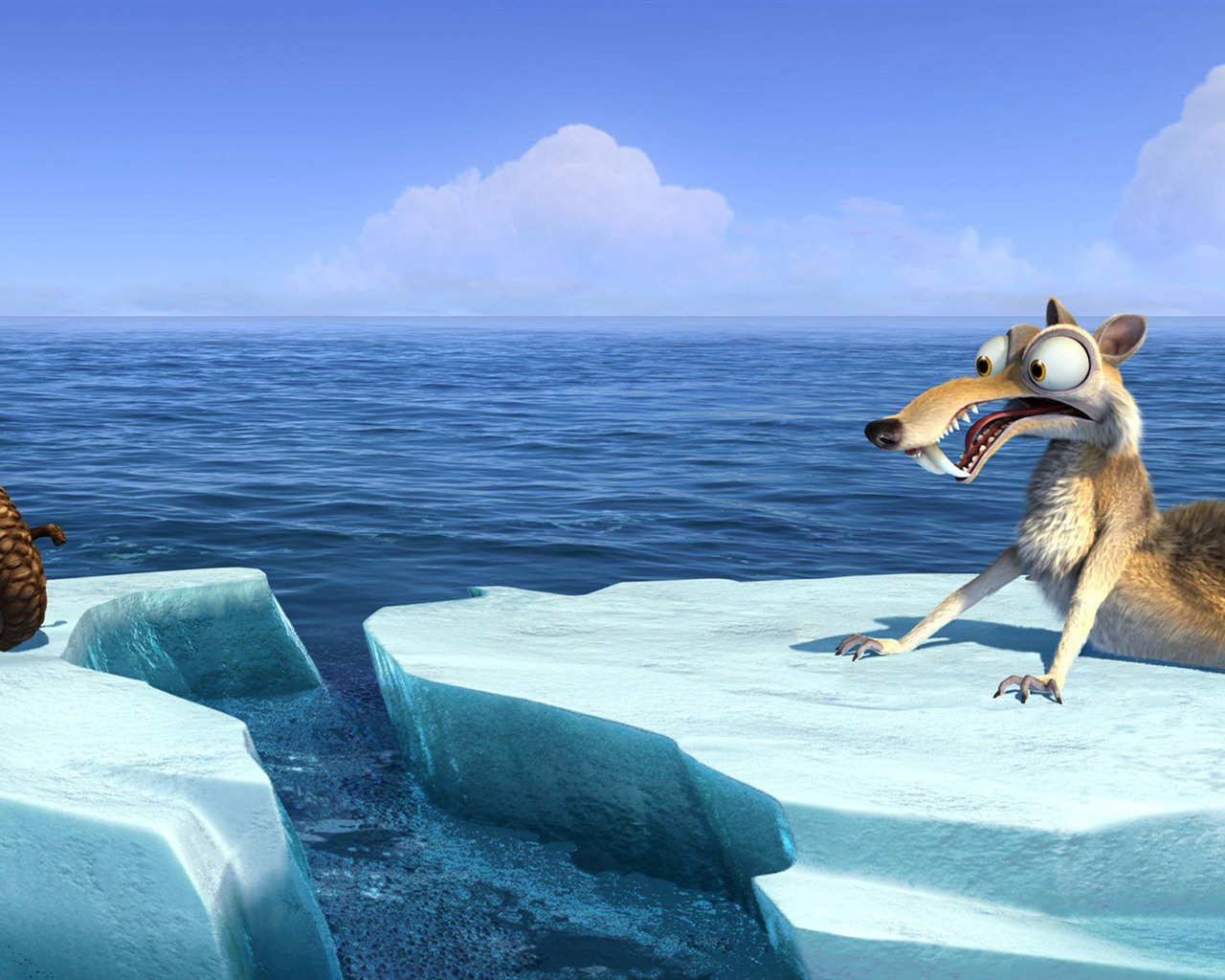 Ice Age 4: Continental Drift 冰川时代4：大陆漂移 高清壁纸15 - 1280x1024