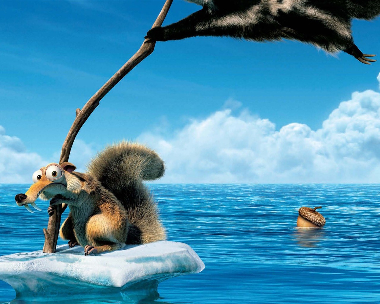 Ice Age 4: Continental Drift 冰川時代4：大陸漂移高清壁紙 #16 - 1280x1024