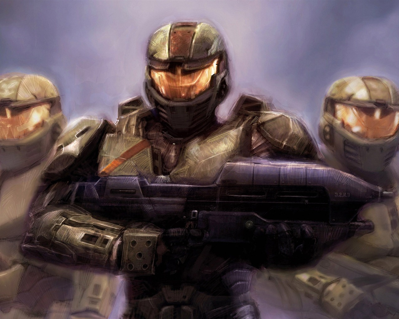 Halo game HD wallpapers #16 - 1280x1024