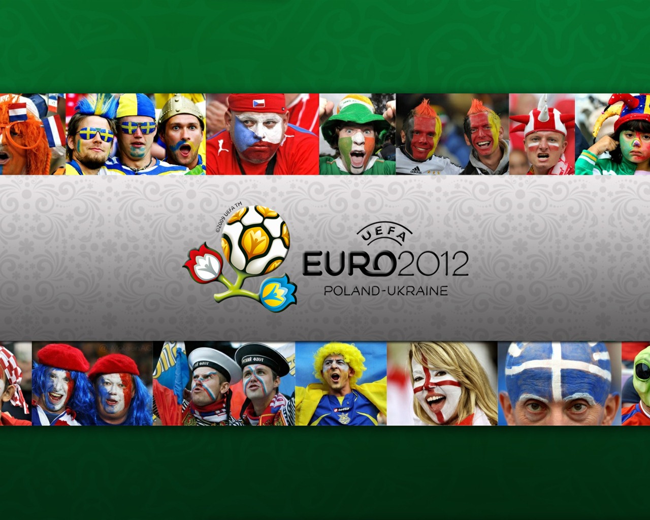 UEFA EURO 2012 fondos de pantalla de alta definición (1) #10 - 1280x1024