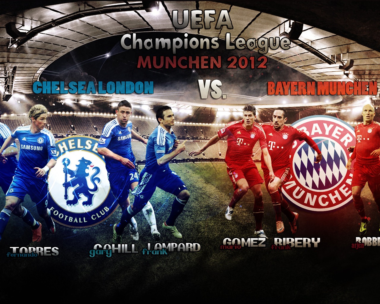 UEFA EURO 2012 HD Wallpaper (2) #6 - 1280x1024